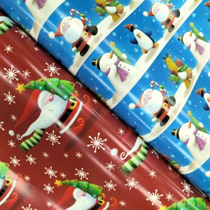 Factory Wholesale Printed Virgin Double-Sided Eco-Friendly Recyclable Disposable 80g <b>White</b> Gift Box <b>Wrapping</b> <b>Paper</b> for - Product Image 6