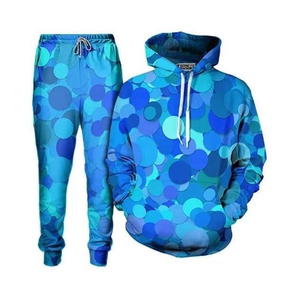Wholesale <b>Men</b> Track Suit With Hoody Fully Sublimated Pullover <b>Long</b> <b>Sleeve</b> Sports Training Wear Sweat <b>Shirt</b> - Product Image 2