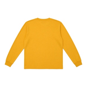 เสื้อยืดคอกลมแขนยาวผู้ชายสีทองพร้อมลายพิมพ์ตัวอักษร IOTA เสื้อยืดผ้าฝ้ายสไตล์ลำลองสำหรับกลุ่มนักศึกษาสำหรับมหาวิทยาลัย - Product Image 4