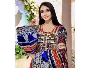 Robes longues vintage afghanes en dentelle coupe trapèze de haute qualité pour femmes, tailles personnalisables, tendance, prix de gros, pour fêtes et mariages - Product Image 3