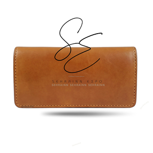 Cartera Larga de Cuero Repujado a Mano Estilo Vintage con Diseño Floral, Cartera Bifold Occidental con Múltiples Ranuras para Tarjetas, Dinero en Efectivo, Monedas y Billetes - Product Image 4