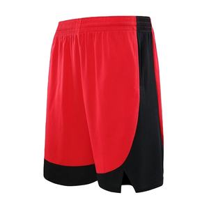 Vêtements de sport décontractés pour hommes Short de course à pied à séchage rapide Maillots d'entraînement de basket-ball Patchwork Poche à fermeture éclair Élastique 100% coton - Product Image 6
