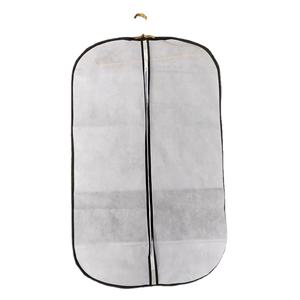 Sacs en mousseline de haute qualité, personnalisés, fabriqués directement en usine, pliables, luxueux, imprimés sur mesure, avec fermeture éclair, pour robes de mariée - Product Image 6