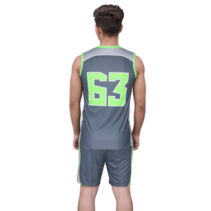 Uniforme de Voleibol Personalizado OEM para Hombre, Antibacteriano, Ligero, que Absorbe la Humedad, Conjunto de Uniforme de Voleibol para Equipo - Product Image 2