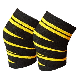 Bandes de genou réglables, légères, respirantes, antidérapantes, en nylon et élasthanne haute élasticité, pour la sécurité sportive et l'haltérophilie - Product Image 3