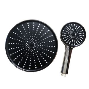 High Pressure 1.5M Hose <b>Set</b> Shower Head with 3 <b>Spray</b> Settings Bath Hardware <b>Set</b> for USPS.TK/TMEU Only Self Pickup - Product Image 4