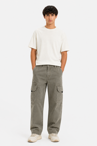 Pantalons cargo pour hommes, coupe décontractée, pantalons utilitaires, pantalons streetwear décontractés, pantalons cargo multi-poches, pantalons cargo en coton durable - Product Image 4