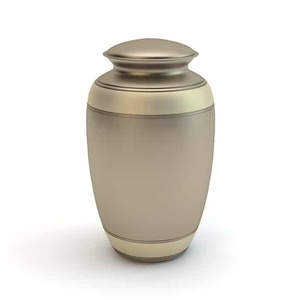 Urnes funéraires en métal de style américain pour adultes, modèle U-93, forme cercueil - Product Image 3