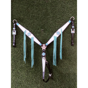 Cabezas De Cuero Negro occidental Bling con hebilla de latón Ajuste OEM y ODM Bienvenido cabeza de cuero occidental en precio económico - Product Image 6