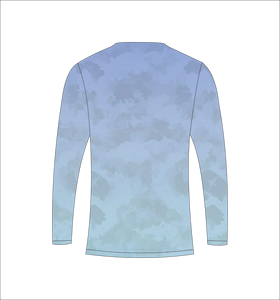 เสื้อกีฬาแขนยาวสีฟ้าอ่อนน้ำหนักเบา ระบายอากาศได้ดี เหมาะสำหรับการฝึกออกกำลังกาย - Product Image 2