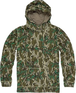 Dernier design de sweat à capuche imprimé par sublimation avec doublure en polaire, motif de feuilles d'arbres réels, design camouflage, sweat à capuche Bottomland - Product Image 5