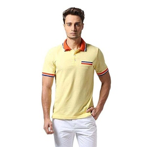 Chemises d'été pour hommes JACOMO APPAREL, respirantes, couleur unie, manches courtes, séchage rapide, tricotées, 100% coton, coupe ajustée, décontractées, personnalisées - Product Image 2