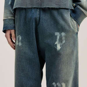 Conjunto Deportivo de Invierno para Hombre, 2026, 380 GSM, 100% Algodón, Tallas Grandes, Lavado Ácido con Efecto Desgastado, Logotipo Personalizado - Product Image 3