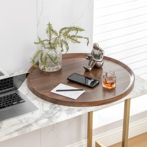 Custom Logo Wooden Tray Eco Friendly Solid Wood Serving Platter for Kitchen Dining and Gift Use At Affordable Price - Product Image 1