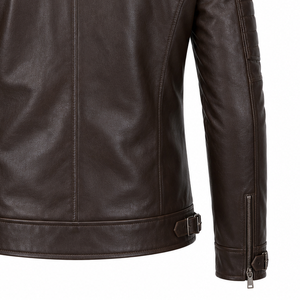 Wholesale Fashion OEM ODM <b>Leather</b> Garment Manufacturer Premium Genuine <b>Leather</b> <b>Jackets</b> Custom Private Label Outerwear Supplier - Product Image 3