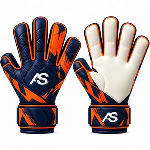 Gants de gardien de but de football professionnels, gants de gardien de but de soccer avec matériau en latex et sangle de poignet réglable - Product Image 1