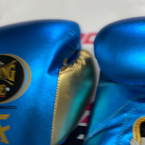 Gants de boxe ajustables à lacets pour hommes, édition CA personnalisée, dernière couleur, No Boxing No Life. - Product Image 2