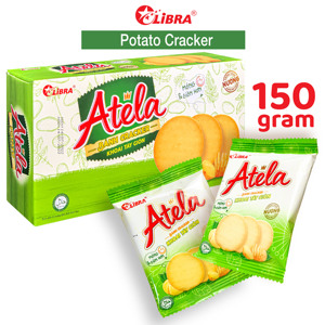 Délicieux craquelins croustillants aux pommes de terre 150G Boîte de sachets au goût sucré salé - Product Image 4