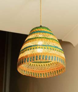 Abat-jour en bambou de haute qualité, couverture de lampe suspendue tissée naturellement, décoration intérieure, fabriqué au Vietnam par KingCraftViet - Product Image 3