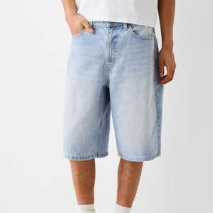 Shorts en jean amples vintage pour homme, style streetwear d'été, coupe décontractée, pour le travail - Product Image 2