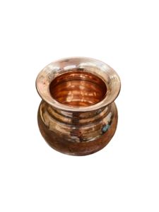 Kalash en cuivre fait main de qualité supérieure pour la religion hindoue, avec finition polie en cuivre pour la Pooja - Product Image 6