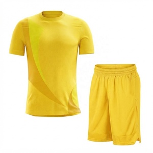 Maillot de football personnalisé, uniforme de football, ensemble complet, 100% polyester, coupe classique, toutes saisons, couleur unie, vêtements de sport - Product Image 1