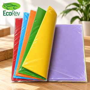 กระดาษคราฟท์สีดำ EcoRev หน้าเดียว หนัก 100 ปอนด์ เคลือบ PE ย่อยสลายได้ ทนความร้อน ผลิตจากเยื่อไม้บริสุทธิ์ สำหรับงานพิมพ์ออฟเซ็ต - Product Image 4