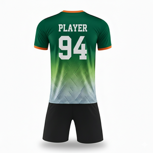 Maillot de football personnalisé 2026-2027 en polyester respirant, anti-bactérien, à manches courtes, séchage rapide, pour équipes et clubs, unisexe - Product Image 5
