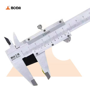 Dasqua Hoge Nauwkeurigheid 0-100mm Analoge Schuifmaat 0-4 inch Monoblock Vernier Schuifmaat Meetinstrument - Product Image 5