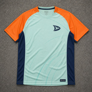 เสื้อโปโลแพเดลสั่งทำขายส่งจำนวนมาก แห้งเร็ว ระบายอากาศได้ดี ผลิตจากโพลีเอสเตอร์ สำหรับสโมสรและทีมแข่งขัน - Product Image 1
