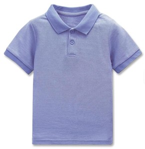 Meilleure Offre - Polo à Manches Courtes en Polyester et Coton Personnalisé pour Enfants - Séchage Rapide - Product Image 3