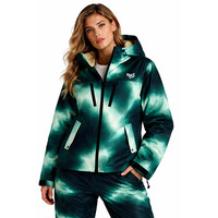 Maßgefertigte Hydrochrome Wasserfeste Wärmeaktivierte Thermosensitive Regenjacke Farbwechselnde Outdoor-Softshell-Windjacke