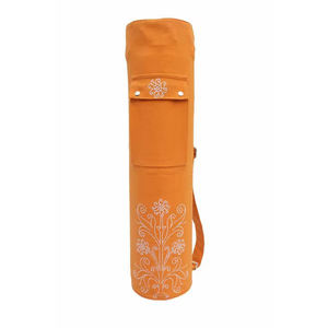 Bolsa para Esterilla de Yoga con Logotipo Personalizado, Funda Ecológica para Esterilla de Yoga, Bolsa de Transporte de Lona de Algodón Ecológica - Product Image 1