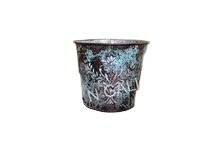 Christmas Garden Decorative Galvanized Metal iron bucket flower planters <b>pots</b> With Antique Finished at bulk wholesalers Price - Product Image 6