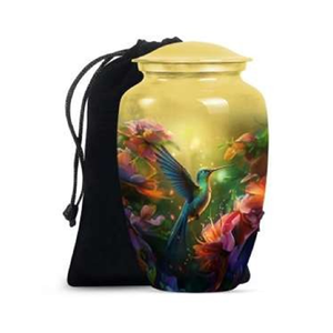 Urnes funéraires personnalisées pour adultes, pour cendres humaines, magnifiques urnes commémoratives argentées et violettes gravées, urnes funéraires pour animaux de compagnie, urnes de crémation pour cendres funéraires. - Product Image 5