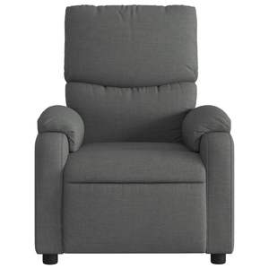 Fauteuil de massage inclinable gris foncé - Product Image 4