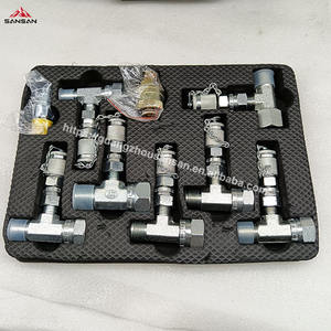 Evrensel yüksek kalite ve yeni durum teşhis aracı basınç göstergesi Test konnektörü için hidrolik basınç Test kiti - Product Image 5