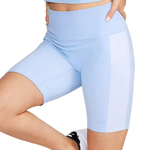 Pantalones Cortos Deportivos Clásicos Azul Claro de Cintura Alta para Hombre, Personalizados con Material Personalizado, Precio de Fábrica de Moda de Pakistán - Product Image 3