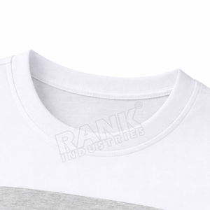 เสื้อยืดสตรีทสไตล์พิมพ์ลายสำหรับผู้ชาย ผลิตจำนวนมาก ผ้าฝ้าย 100% ทรงหลวม - Product Image 5