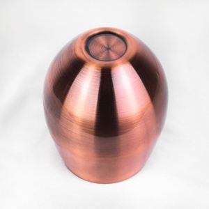 แก้วเบียร์แบบไม่แตก ขนาด 19 ออนซ์ 570 มล. ผิวขัดเงา สีบรอนซ์โบราณ ทำจากสแตนเลส SS304 สำหรับบาร์และร้านอาหาร - Product Image 3