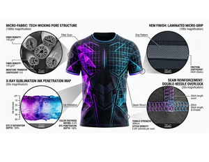 Camiseta Deportiva Transpirable Sublimada 100% Poliéster - Product Image 6