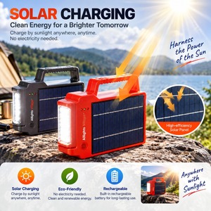 Système d'éclairage solaire LED portable, charge USB, lampe DC 6V pour usage extérieur, domestique et d'urgence, Me Mg-100 3 kW - Product Image 5