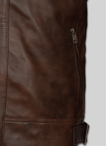 Chaqueta de Cuero para Hombre, a la Moda, Resistente al Viento, Chaqueta de Cuero para Hombre y Mujer, Estilos Personalizados, Charlotte Burnt, Múltiples Colores, Chaqueta de Cuero 2006 - Product Image 3