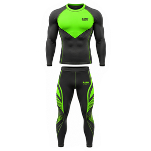 <b>Custom</b> BJJ Rash Guard Polyester Breathable Sublimation Printed High Quality <b>Custom</b> <b>Design</b> Rashguard Men Rash Guard - Product Image 4
