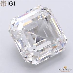 เพชรทรงแอสเชอร์ 3.00 กะรัต พร้อมใบรับรอง IGI สี F ความสะอาด VS1 เพชร CVD ผลิตในห้องปฏิบัติการ สำหรับเครื่องประดับดีไซเนอร์ - Product Image 3