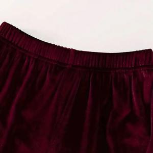 New Plain Winter Breathable Hooded 100% Cotton Velour <b>Velvet</b> <b>Tracksuits</b> Custom Logo Blank Luxury Sportswear Elastic Waist - Product Image 3