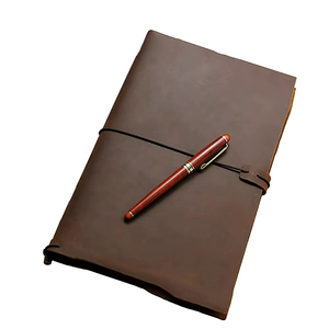 Handmade Vintage <b>Leather</b> Journal Exclusive Travel <b>Diary</b> with Sewing Binding Hardcover Notebook by Manufacturers - Product Image 6