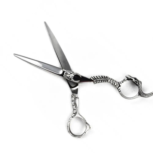 dragon handle scissors sharp cutting barber <b>shears</b> dragon design scissors stainless steel salon <b>tool</b> dragon handle scissors - Product Image 4