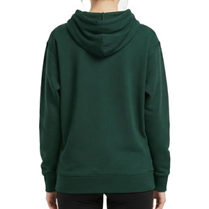 Sweat à capuche oversize en polaire pour femme, manches longues, hiver automne, avec poches, impression personnalisée, épaules tombantes - Product Image 2