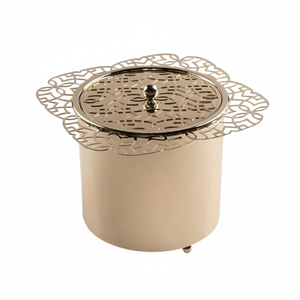 Nouveau brûleur d'encens en laiton doré, design calligraphique arabe décoratif, Mabkhara, support en métal pour charbon, Bakhoor et Oud, décoration d'intérieur - Product Image 6